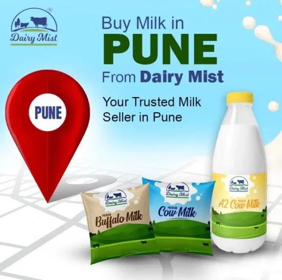 Buy Milk in Pune from Dairy Mist