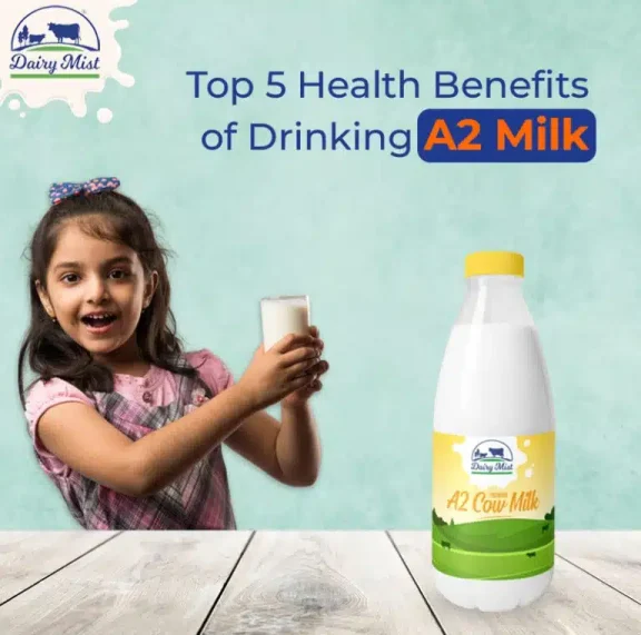 Top 5 Health Benefits of Drinking A2 Milk