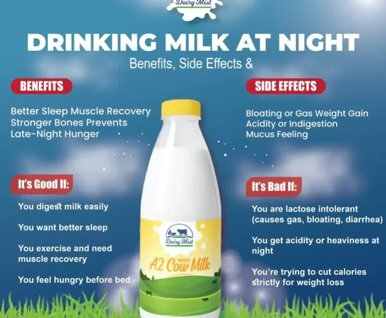 Drinking Milk at Night