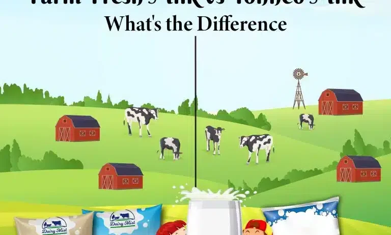 Farm Fresh Milk vs. Toned Milk